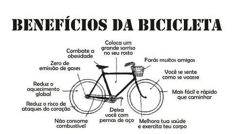 benefícios bicicleta